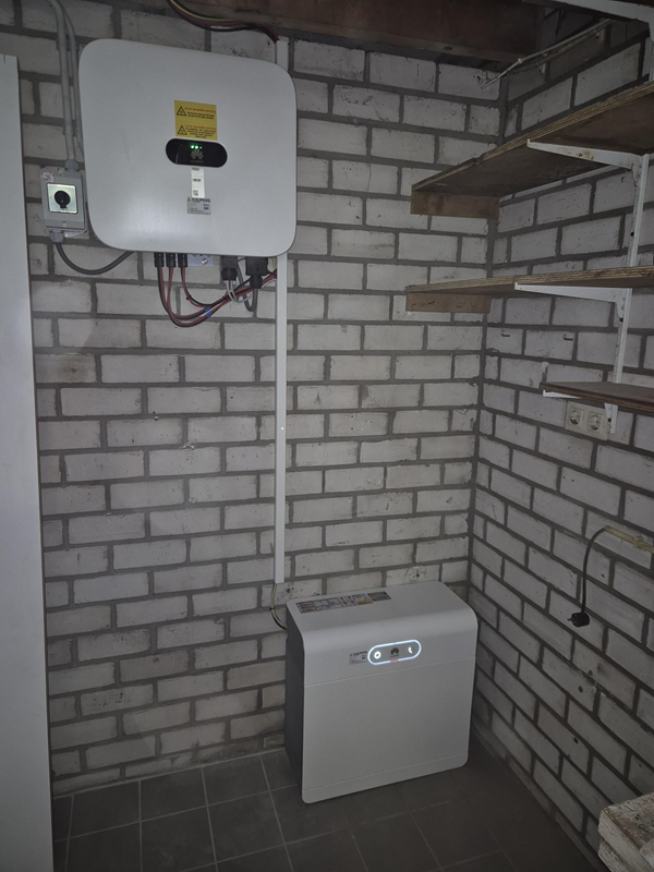 zonnepanelen, accu
